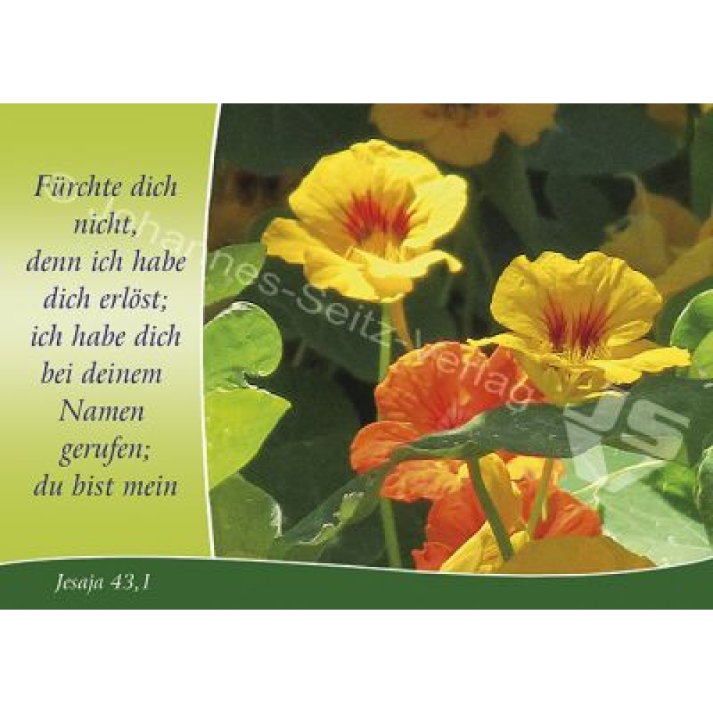 Postkarte Jesaja 43,1