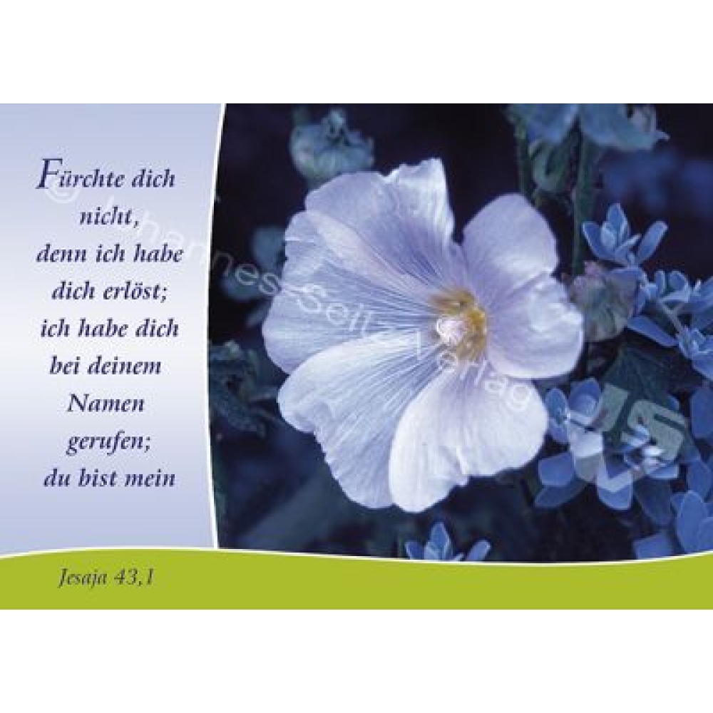 Postkarte Jesaja 43,1