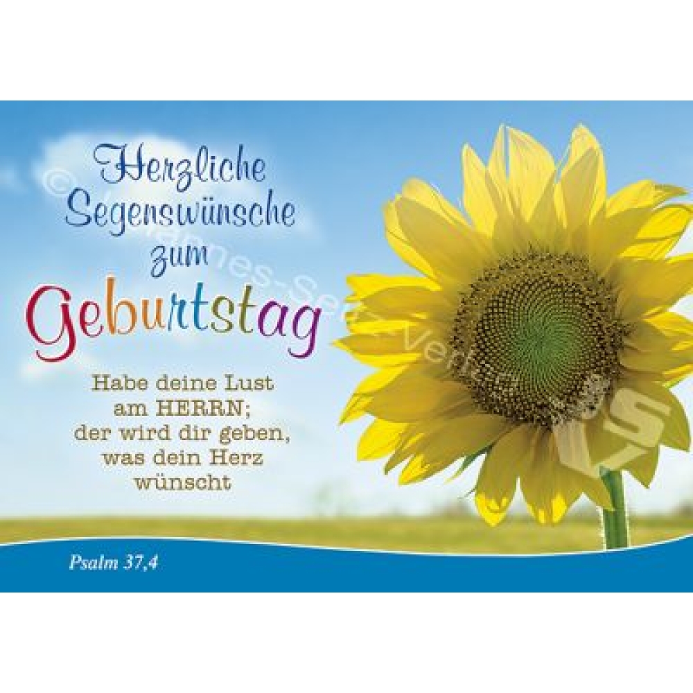Postkarte Psalm 37,4